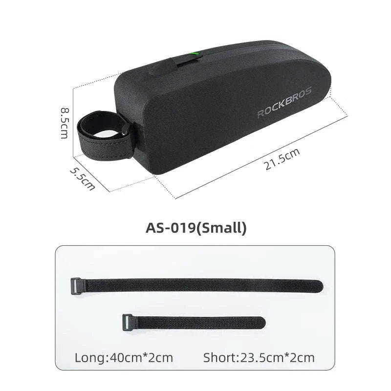 Waterproof Bicycle Frame Bag 1–1.6L Top Tube Storage-AS-019 1L / Other