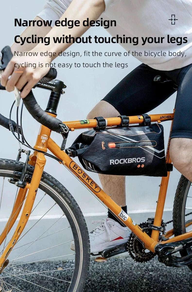 Waterproof Bicycle Frame Bag for MTB & Road Bikes Nylon Storage-30120016001 / about 3.5L