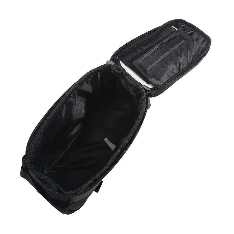 Waterproof Bicycle Phone Bag with Touchscreen Front Tube Mount-Red Style B