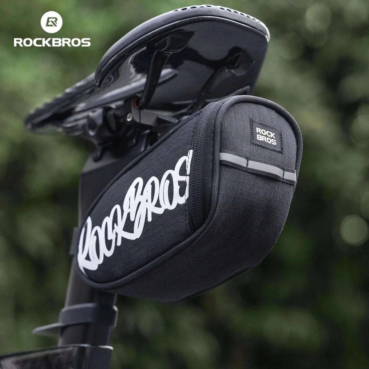 Waterproof Bicycle Saddle Bag for Seatpost Storage – Road & MTB-0.8L Blue