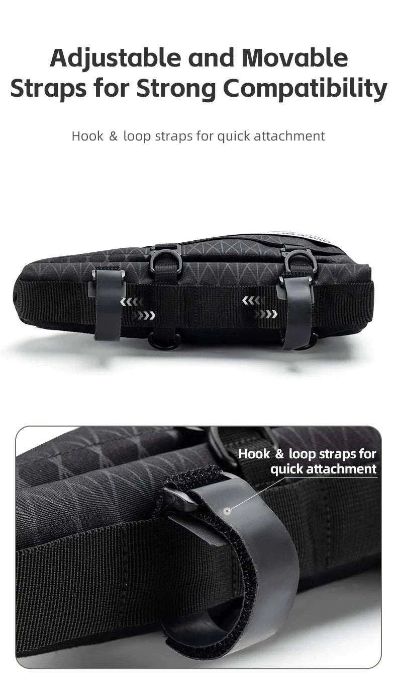 Waterproof Bicycle Triangle Bag 2-in-1 Detachable Bike Storage Pack-30180017001