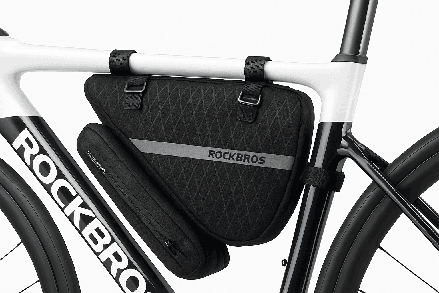 Waterproof Bicycle Triangle Bag 2-in-1 Detachable Bike Storage Pack-30180017001