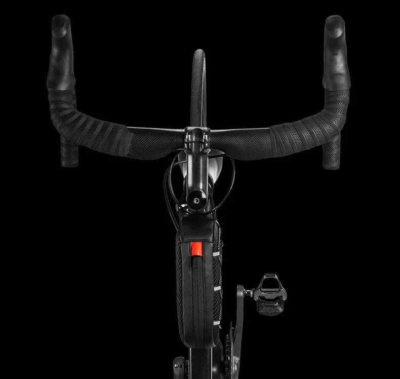 Waterproof Bike Frame Bag 1L Ultralight Front Tube Storage-039BK 1L