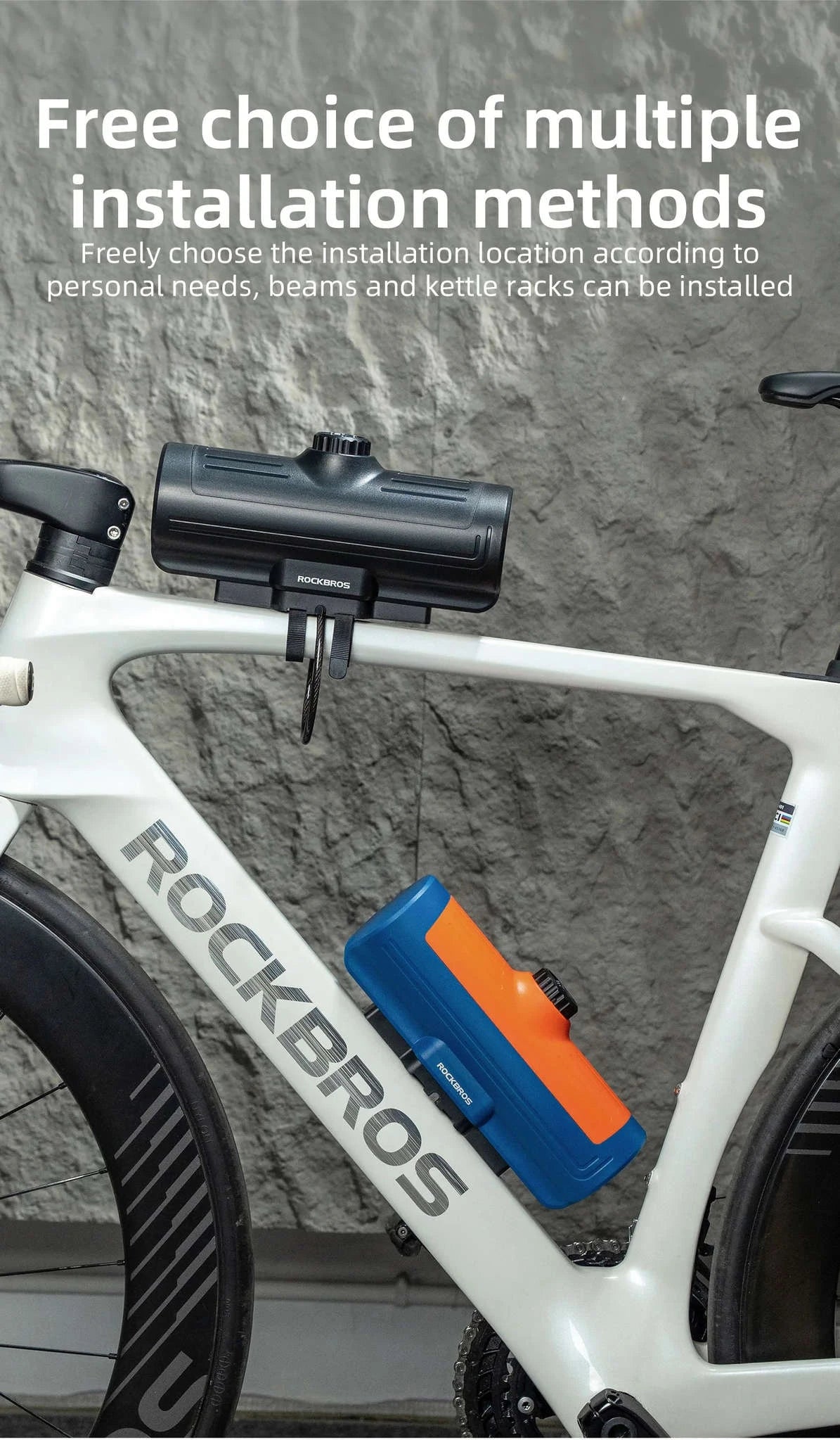 Waterproof Bike Frame Bag with Password Lock 0.7L-30120125001 / about 0.7L