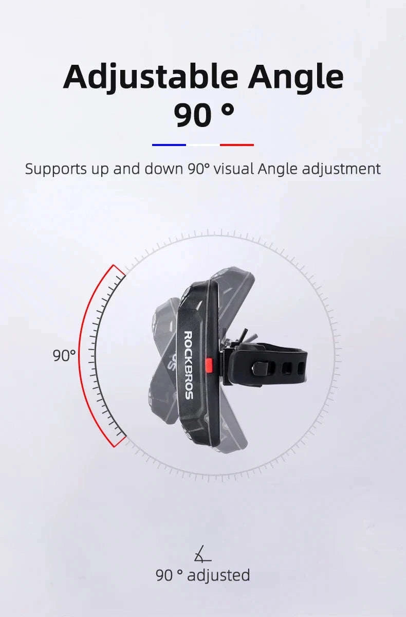 Waterproof Bike Taillight LED Rear Light with Multiple Modes-WR01A -7Modes