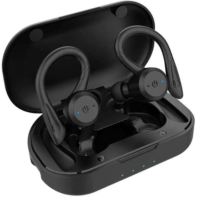 Waterproof Bluetooth 5.0 Sport Earbuds with 20H Playtime & Dual Wear Fit-Pink