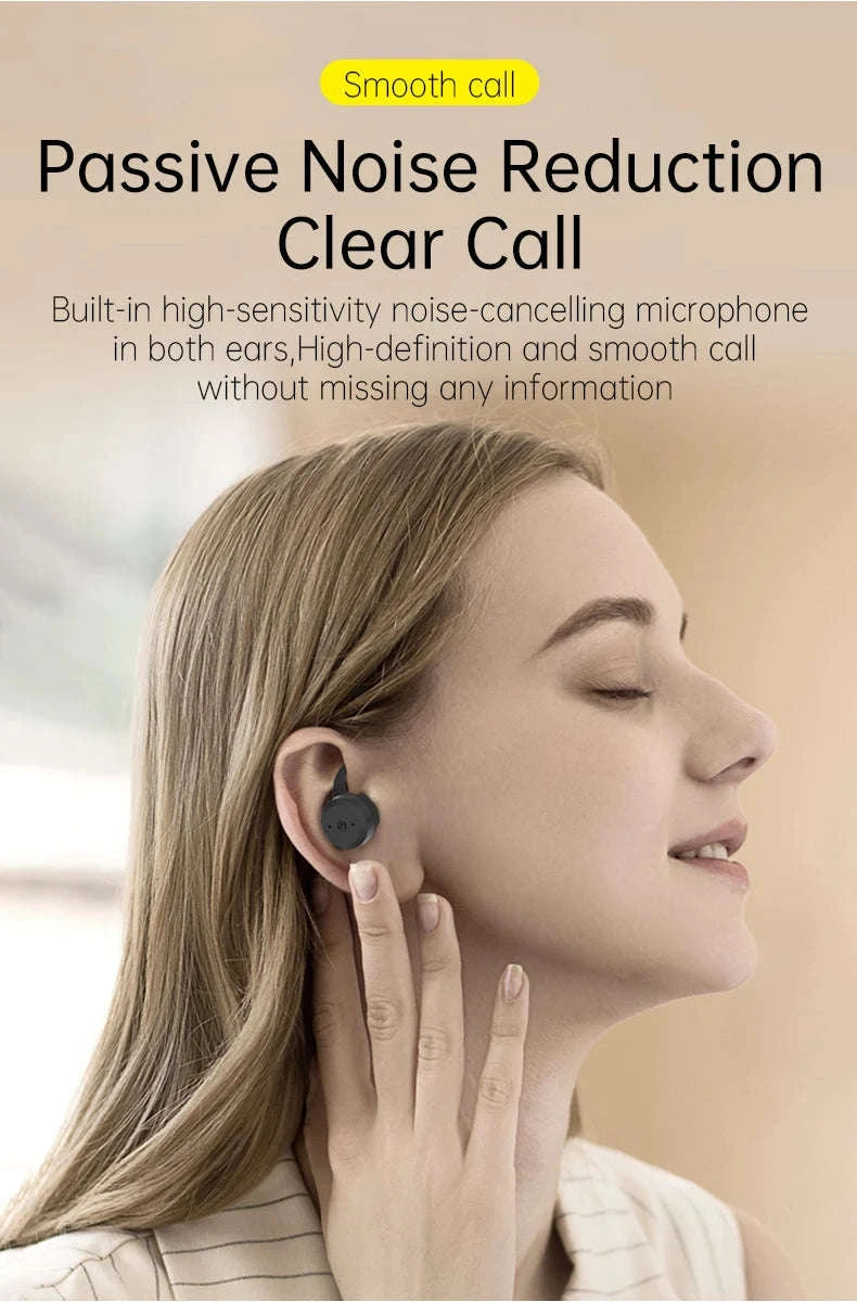 Waterproof Bluetooth 5.0 Sport Earbuds with 20H Playtime & Dual Wear Fit-Pink