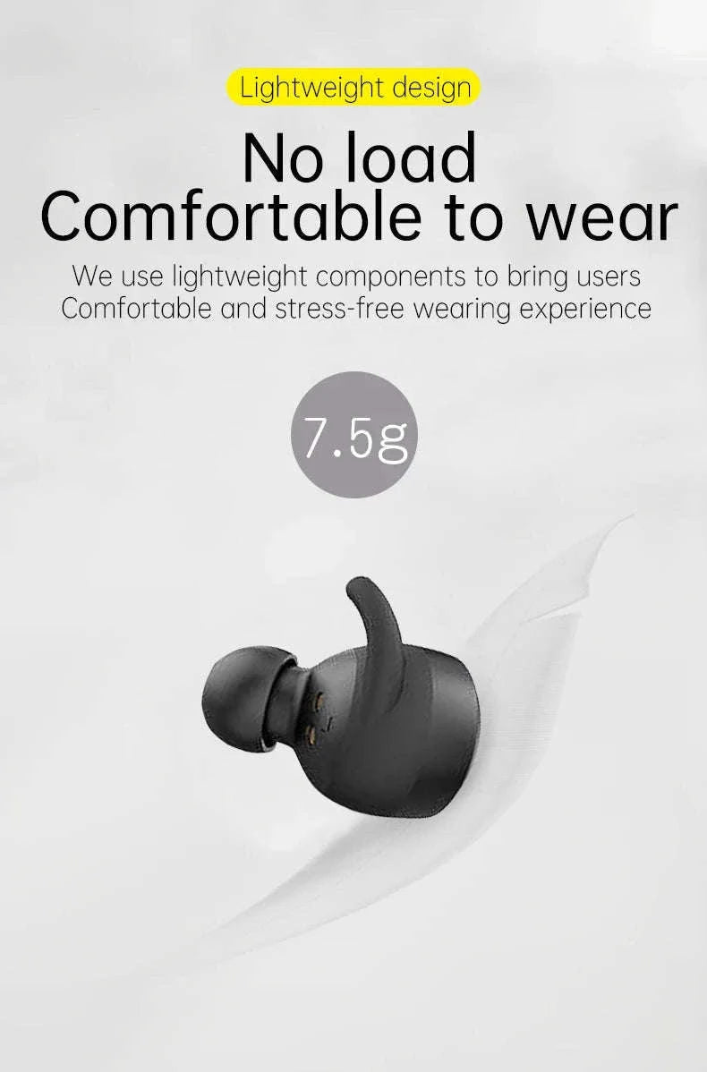 Waterproof Bluetooth 5.0 Sport Earbuds with 20H Playtime & Dual Wear Fit-Pink