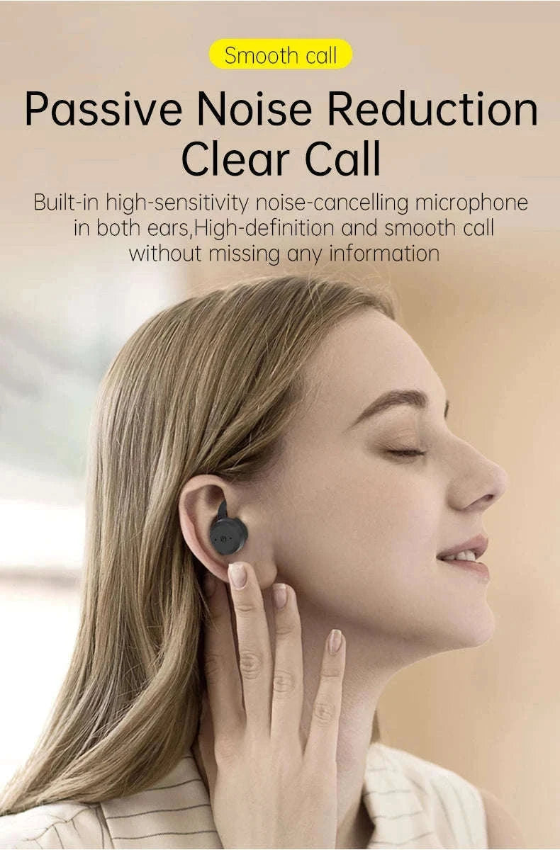 Waterproof Bluetooth 5.0 Sport Earbuds with 20H Playtime & Dual Wear Fit-Pink