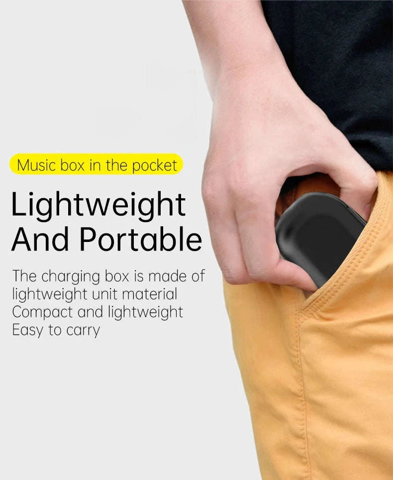 Waterproof Bluetooth 5.0 Sport Earbuds with 20H Playtime & Dual Wear Fit-Pink