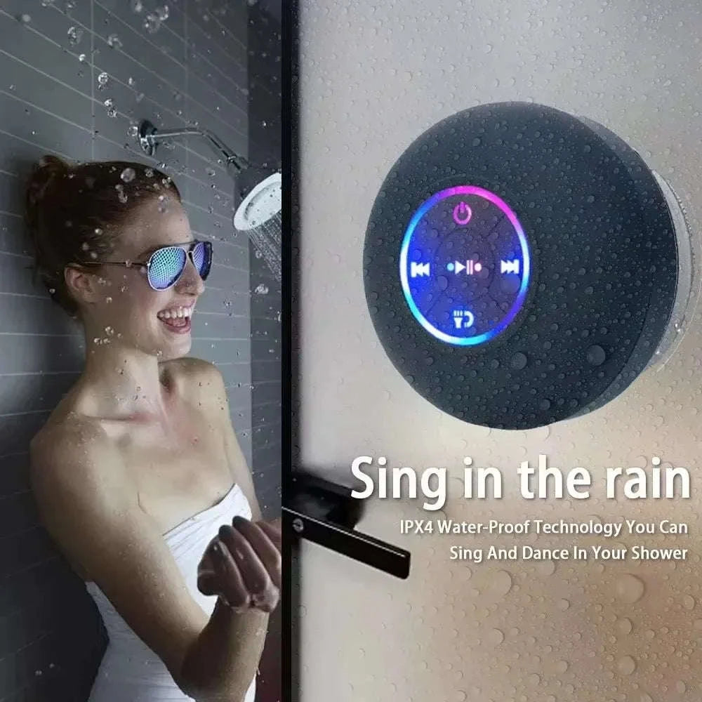 Waterproof Bluetooth Speaker-Black / China Mainland