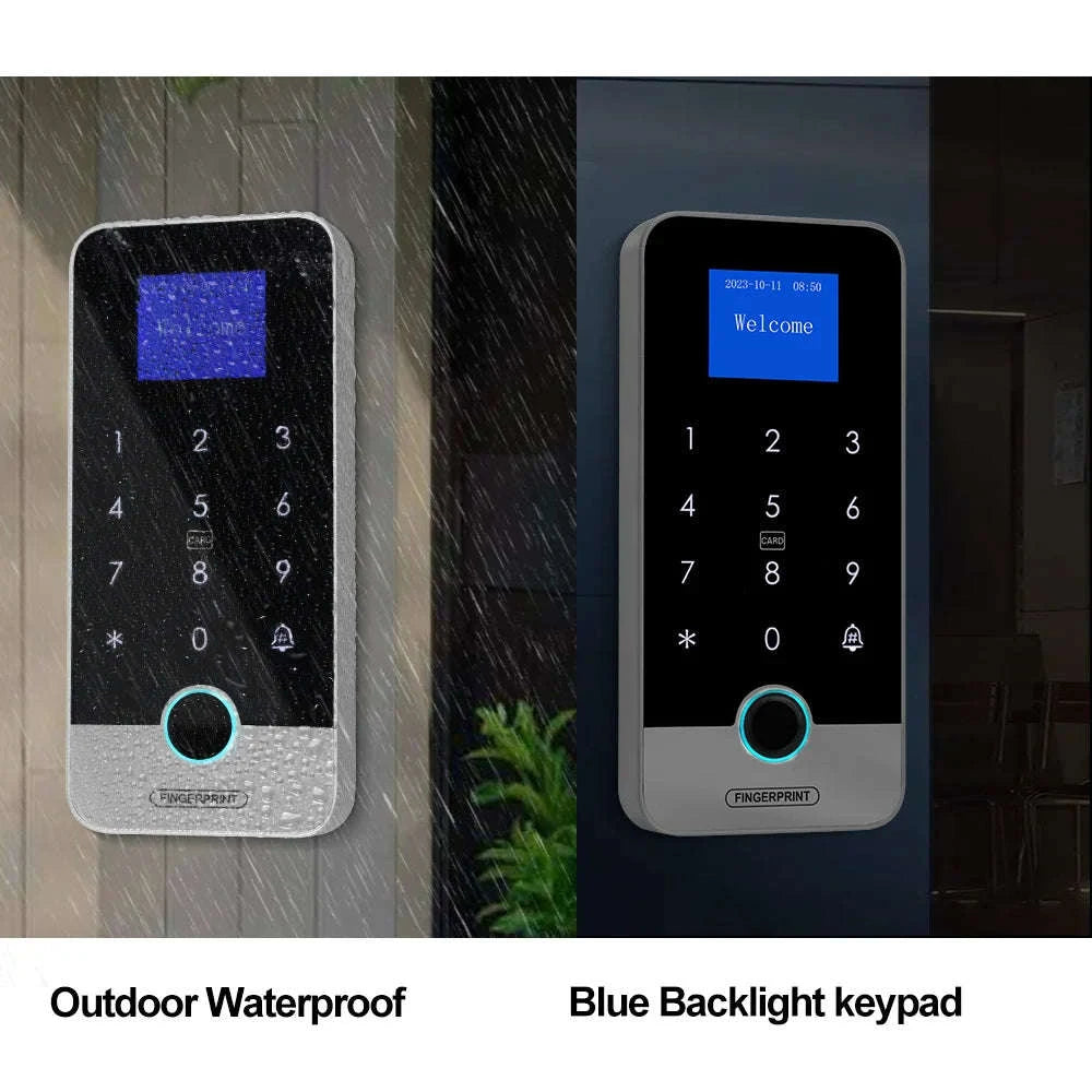 Waterproof Bluetooth Tuya Fingerprint Access Controller-S300X VS Mixed Keys