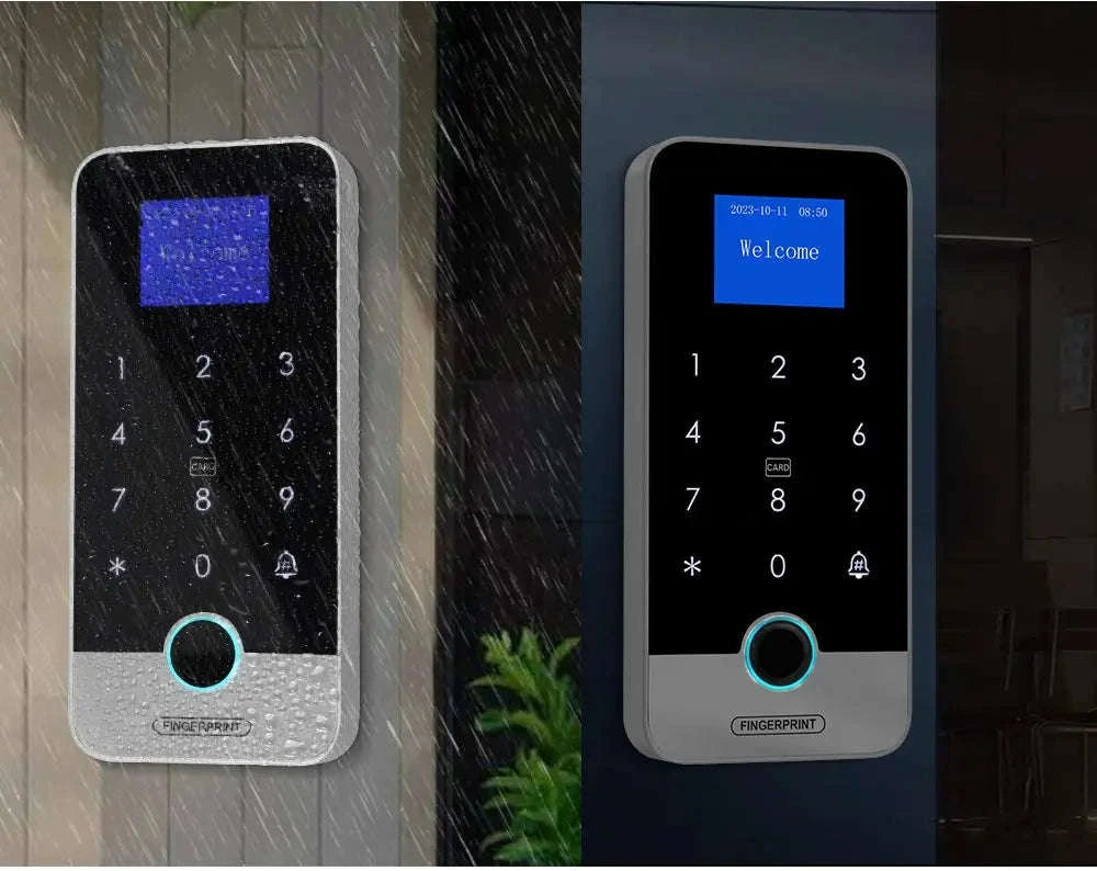 Waterproof Bluetooth Tuya Fingerprint Access Controller-S300X VS Mixed Keys