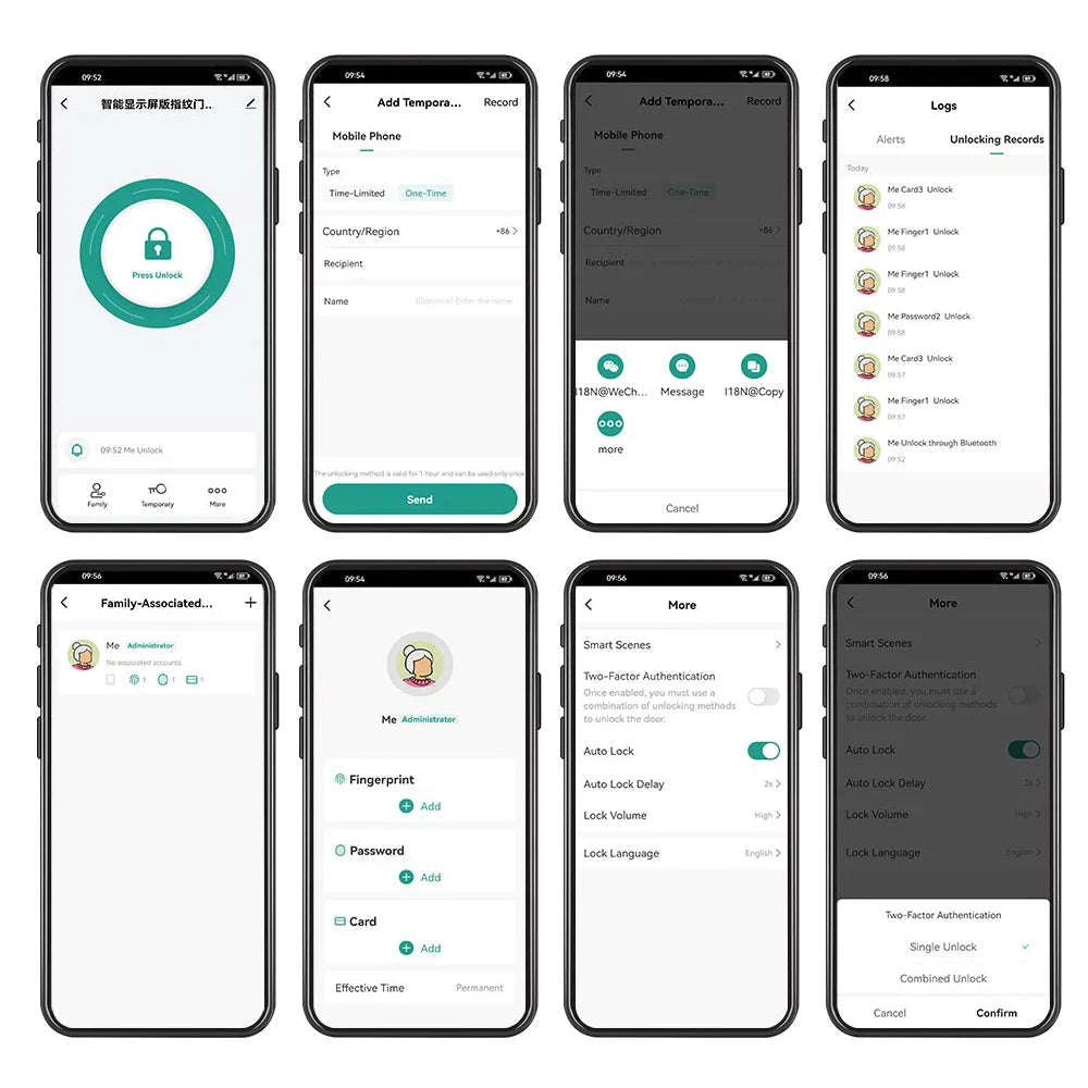 Waterproof Bluetooth Tuya Fingerprint Access Controller-S300X VS Mixed Keys