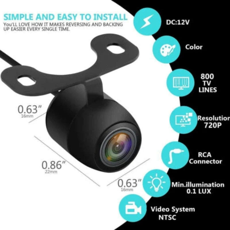 Waterproof Car Rear View Camera with Night Vision-Type 2 / CHINA