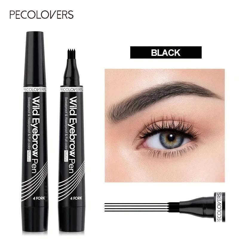 Waterproof Eyebrow Pen – 4-Split Tip Tattoo Pencil-04