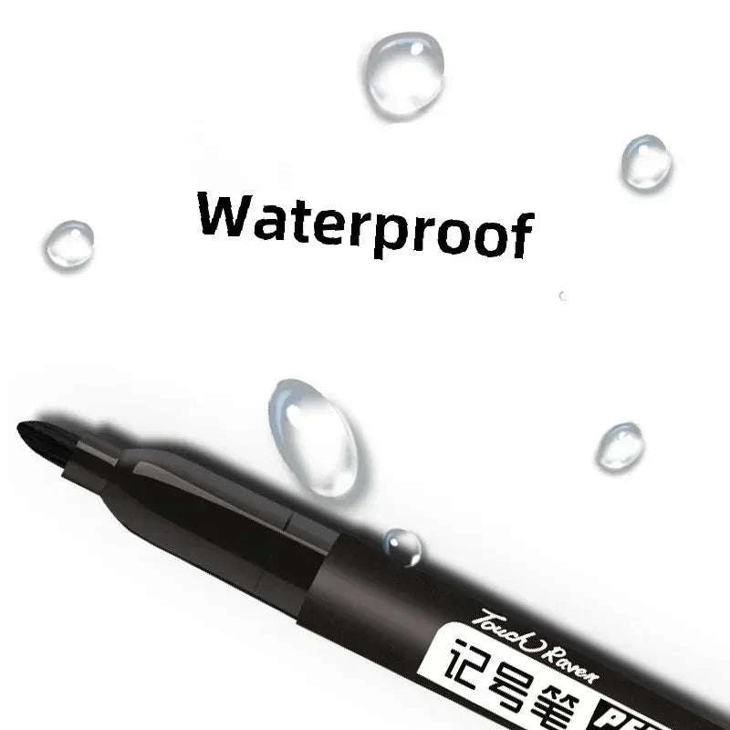 Waterproof Fine Point Marker Set-10 Black