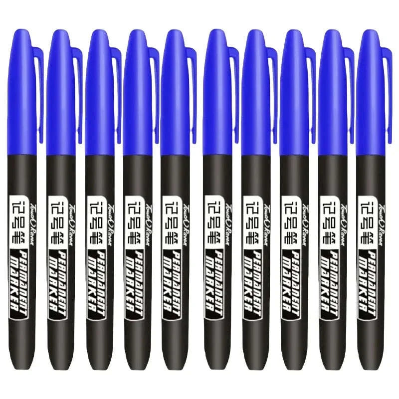 Waterproof Fine Point Marker Set-10 Black