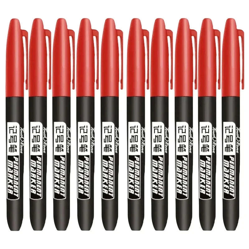 Waterproof Fine Point Marker Set-10 Black
