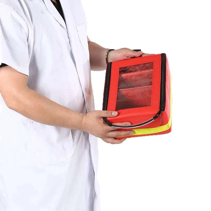 Waterproof First Aid Kit Bag for Outdoor Emergencies-green