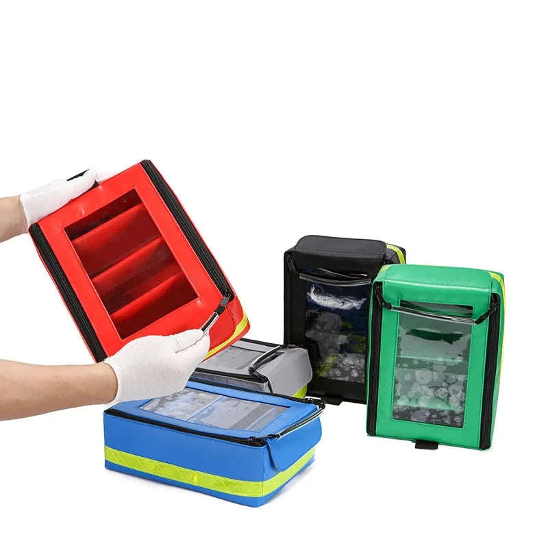 Waterproof First Aid Kit Bag for Outdoor Emergencies-green