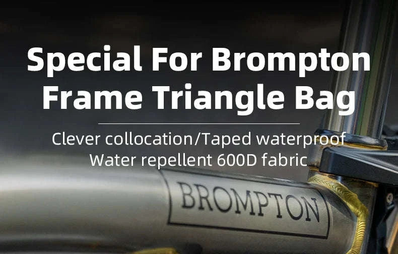 Waterproof Folding Bike Triangle Bag for Brompton, 0.32L-30180026002