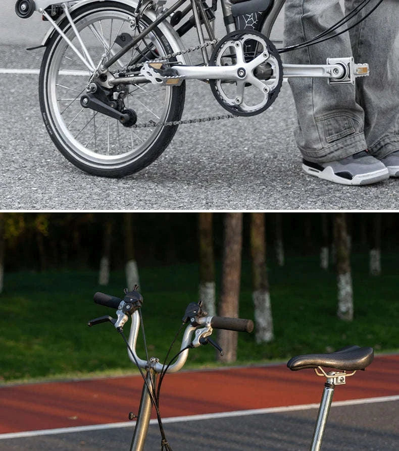 Waterproof Folding Bike Triangle Bag for Brompton, 0.32L-30180026002
