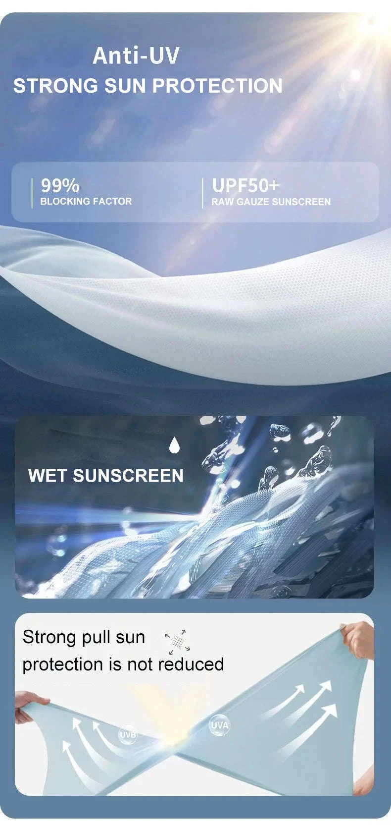 Waterproof Hiking Jacket for Men and Women-Unisex Sky Blue / 4XL