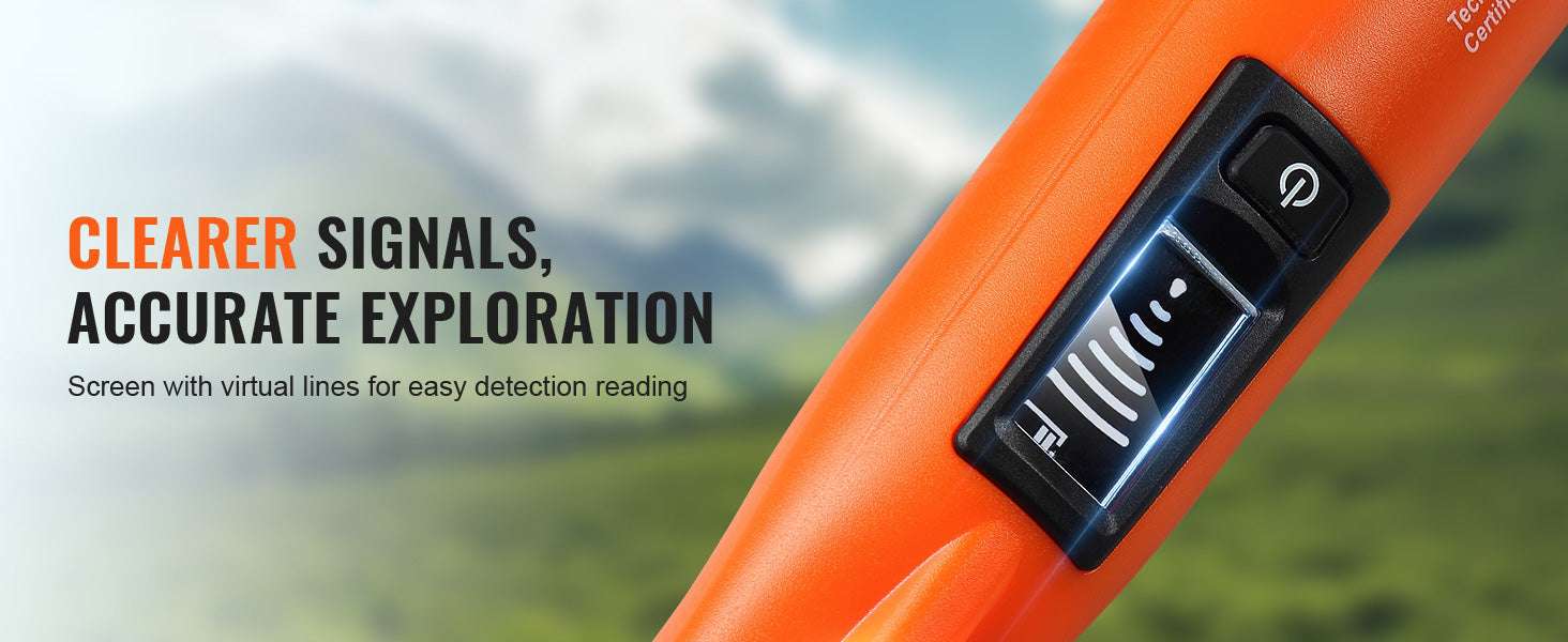 Waterproof Metal Detector Pinpointer Wand with 3 Modes-TS102 IP68 / United States