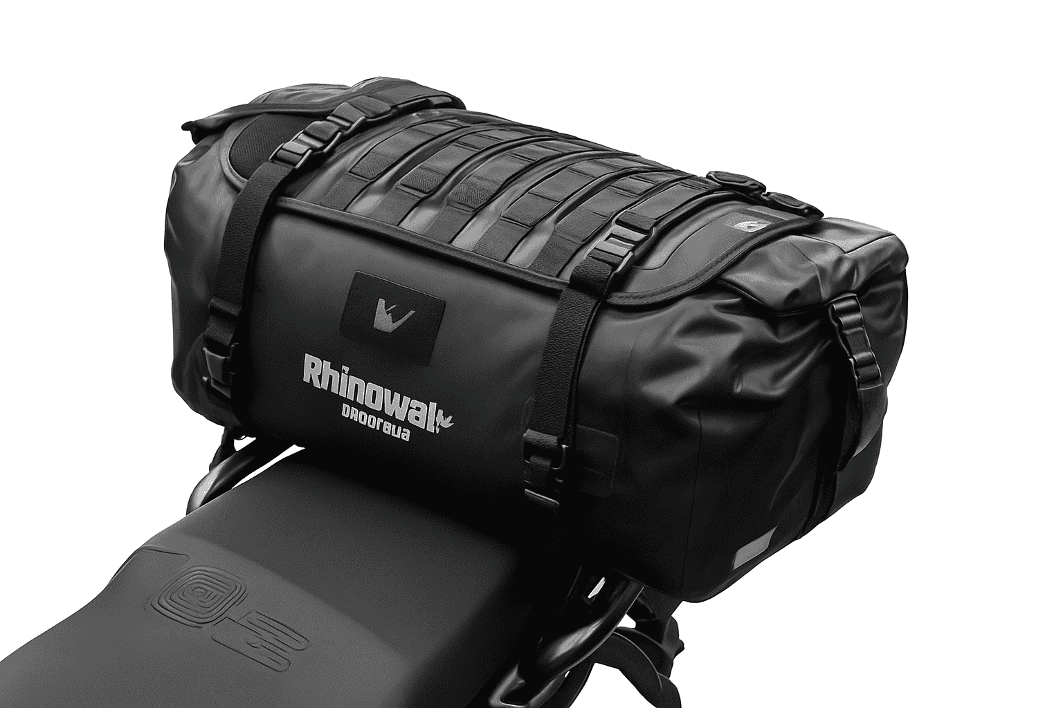 Waterproof Motorcycle Saddle Bag 20L 40L 65L Tail Seat Storage Pack-20L / China Mainland
