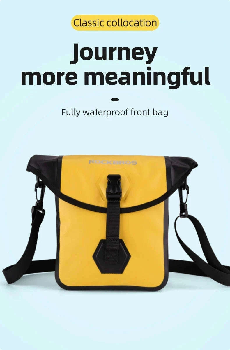 Waterproof Motorcycle Saddle Bag for Tools and Travel Storage-AS-079