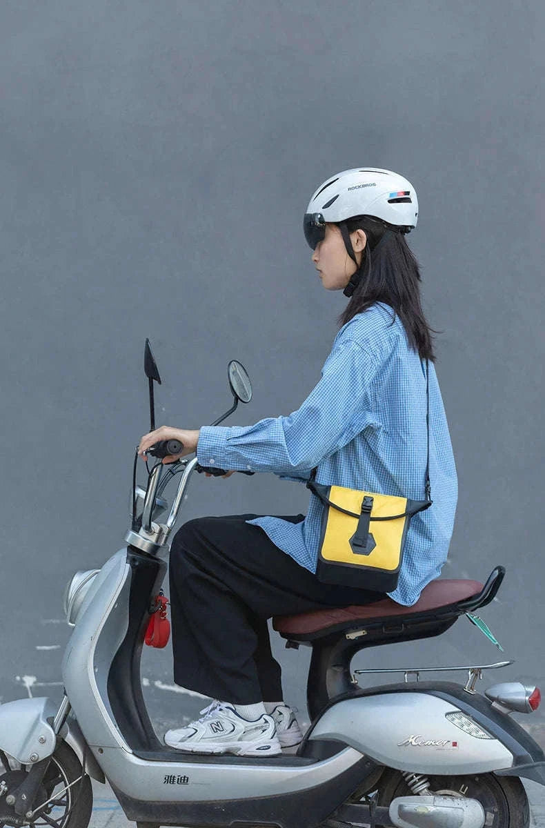 Waterproof Motorcycle Saddle Bag for Tools and Travel Storage-AS-079