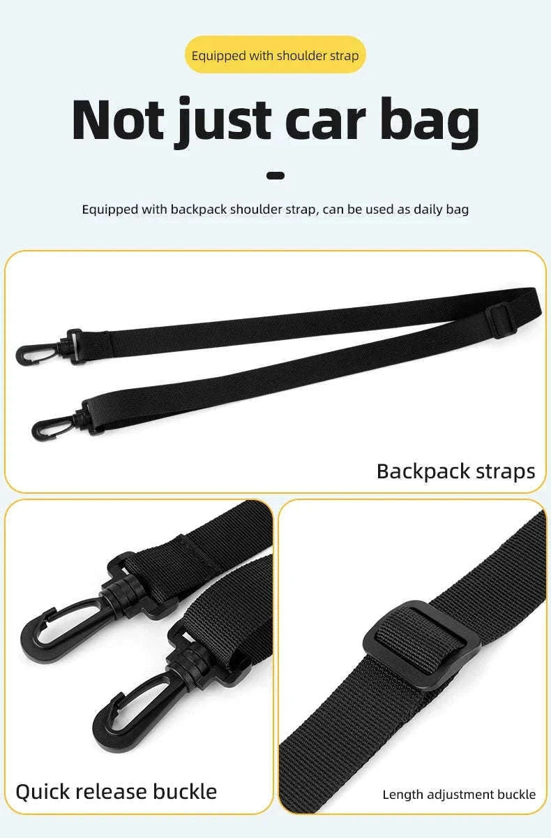 Waterproof Motorcycle Saddle Bag for Tools and Travel Storage-AS-079