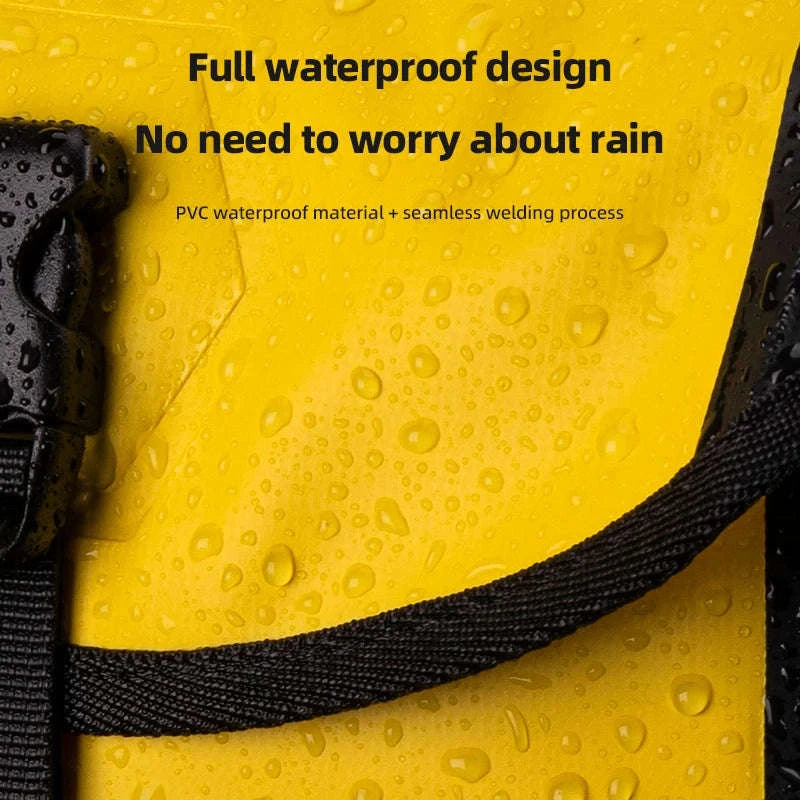 Waterproof Motorcycle Saddle Bag for Tools and Travel Storage-AS-079