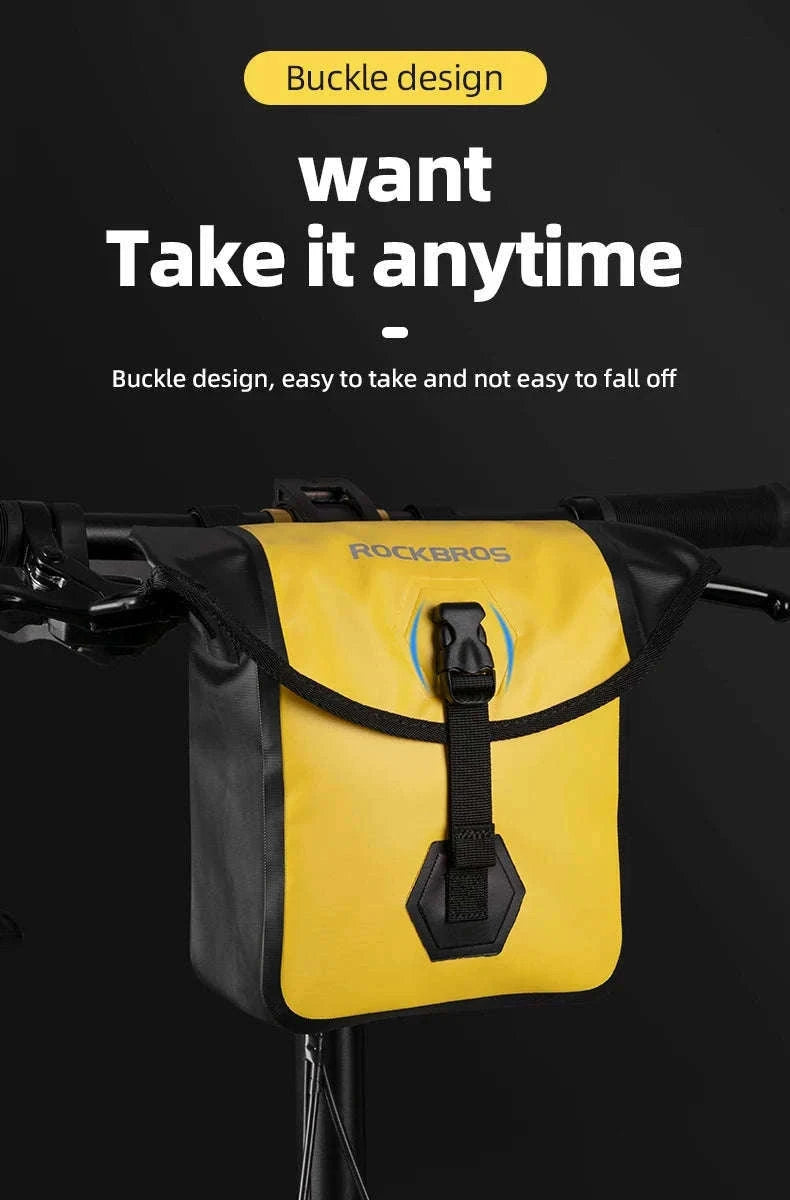 Waterproof Motorcycle Saddle Bag for Tools and Travel Storage-AS-079