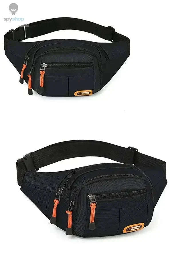 Waterproof Oxford Mobile Waist Bag for Everyday Carry-GRAY