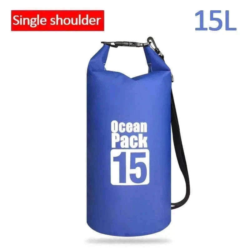 Waterproof PVC Dry Bag for Kayaking and Outdoor Adventures-A5 2L-No straps
