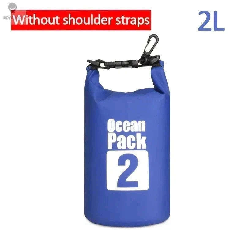 Waterproof PVC Dry Bag for Kayaking and Outdoor Adventures-A5 2L-No straps