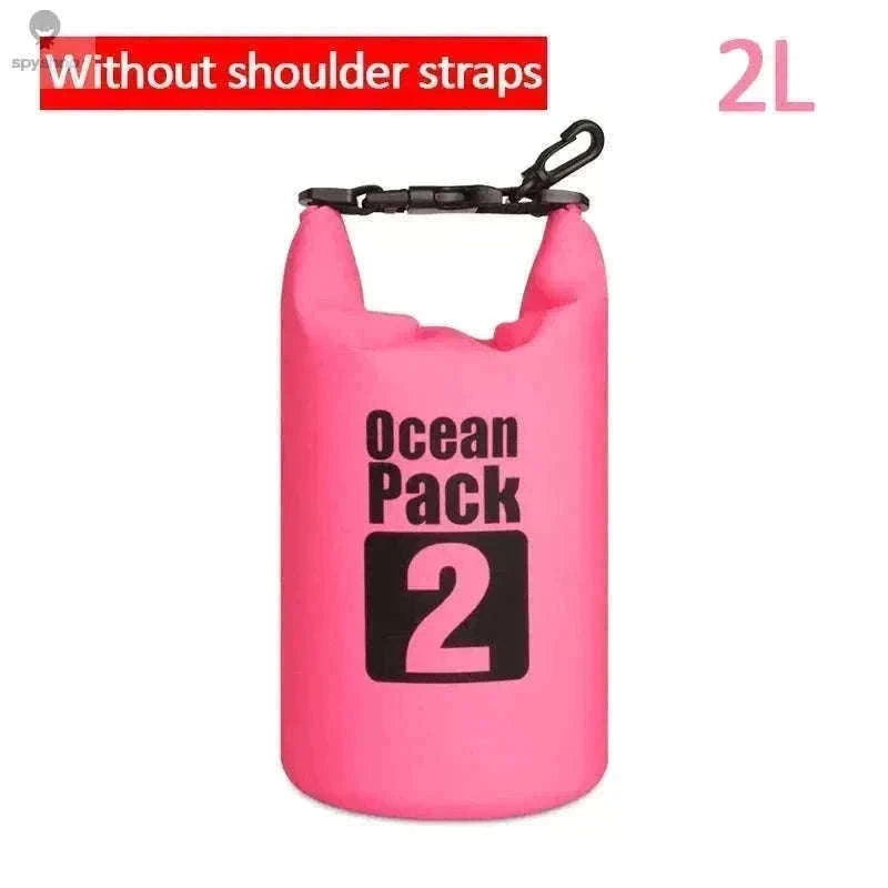 Waterproof PVC Dry Bag for Kayaking and Outdoor Adventures-A5 2L-No straps