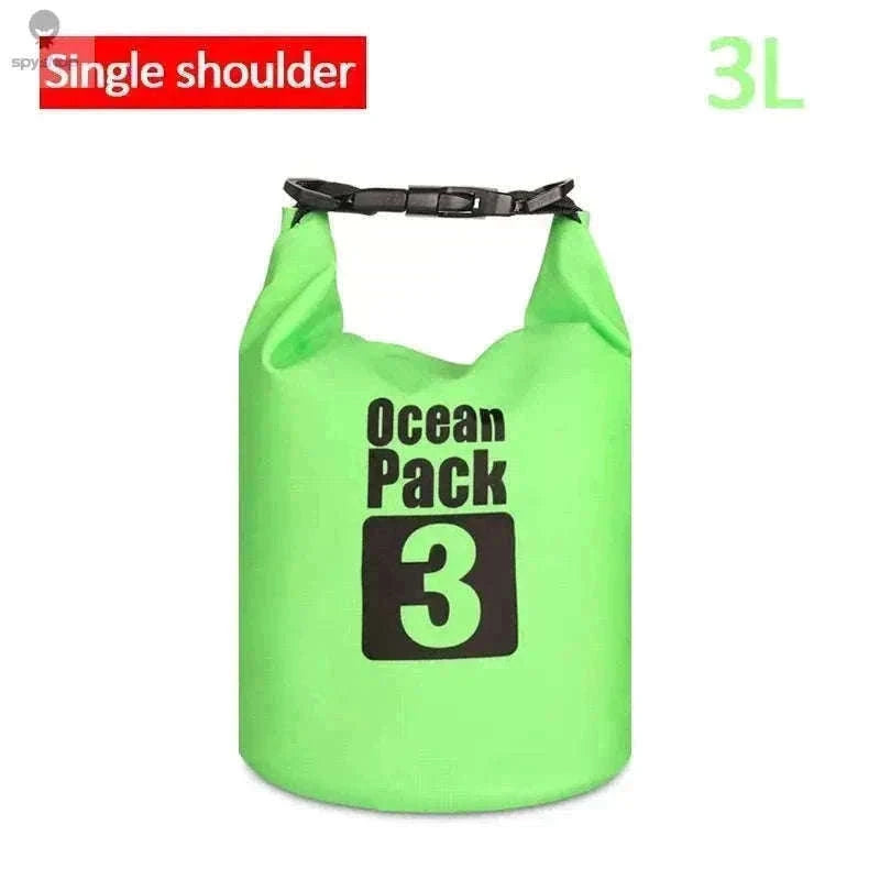 Waterproof PVC Dry Bag for Kayaking and Outdoor Adventures-A5 2L-No straps