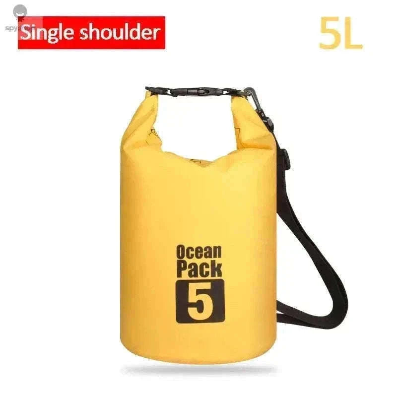 Waterproof PVC Dry Bag for Kayaking and Outdoor Adventures-A5 2L-No straps