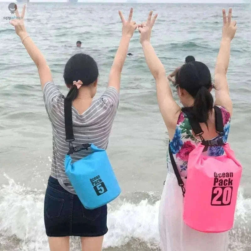 Waterproof PVC Dry Bag for Kayaking and Outdoor Adventures-A5 2L-No straps