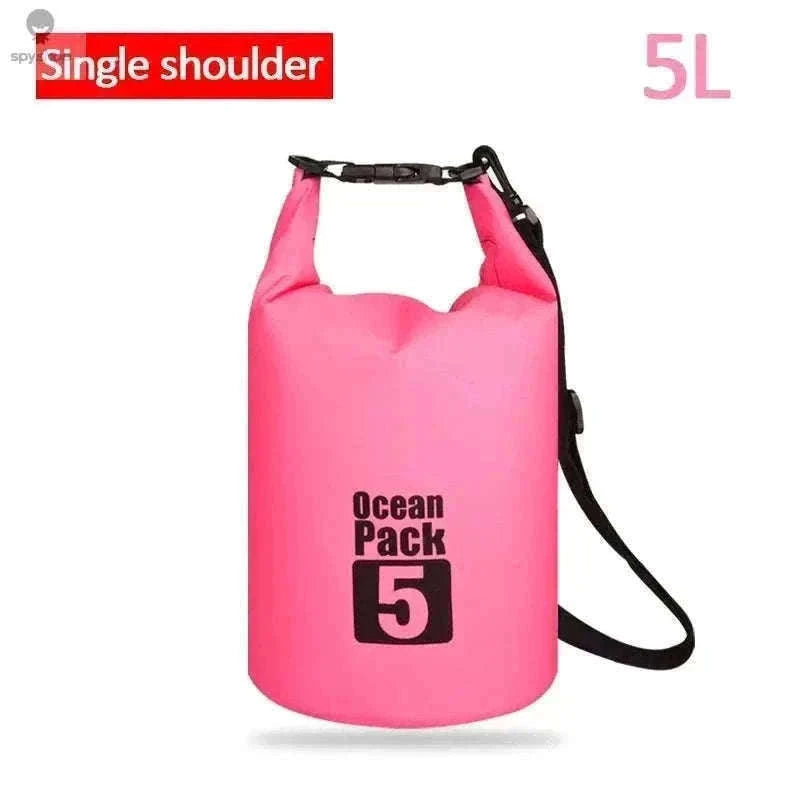 Waterproof PVC Dry Bag for Kayaking and Outdoor Adventures-A5 2L-No straps