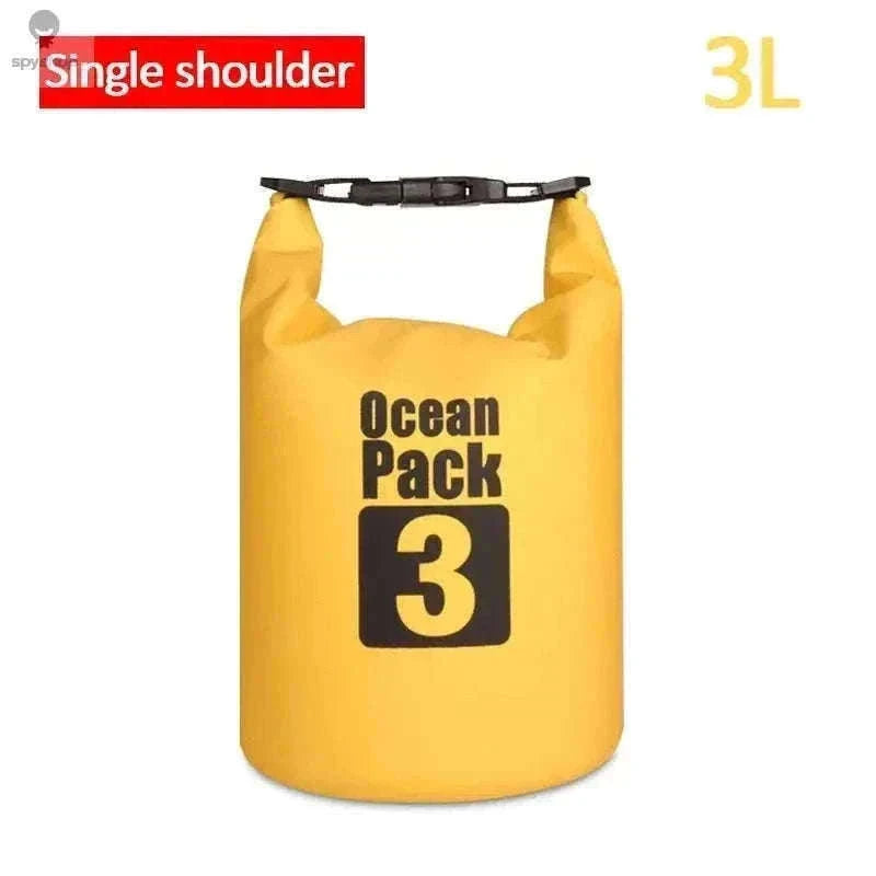 Waterproof PVC Dry Bag for Kayaking and Outdoor Adventures-A5 2L-No straps