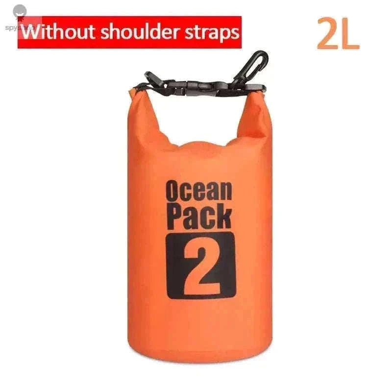 Waterproof PVC Dry Bag for Kayaking and Outdoor Adventures-A5 2L-No straps