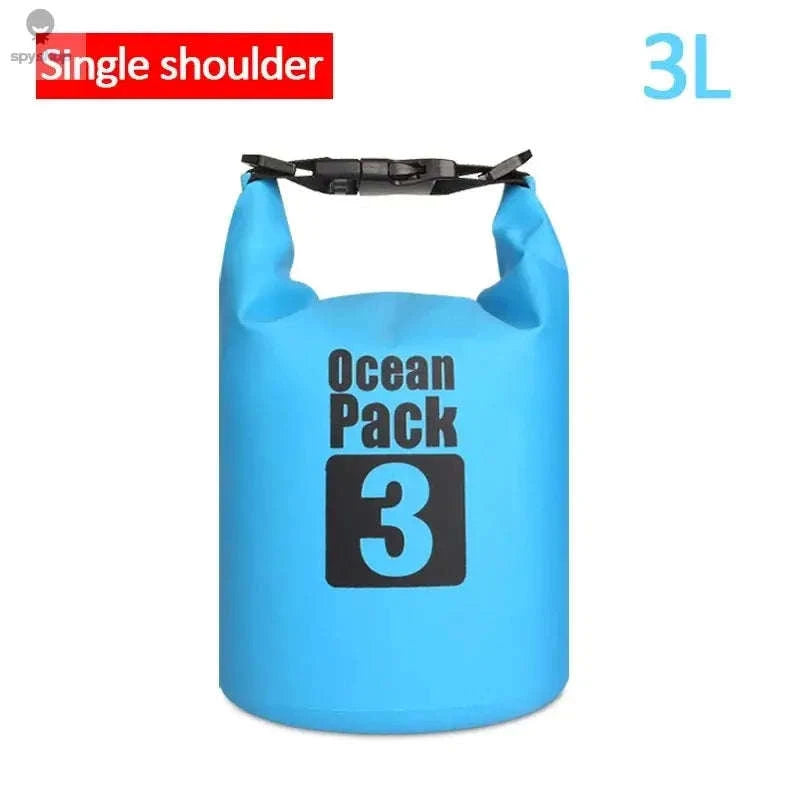 Waterproof PVC Dry Bag for Kayaking & Outdoor Adventures-A6 2L-No straps