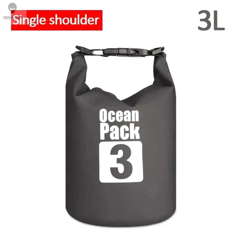 Waterproof PVC Dry Bag for Kayaking & Outdoor Adventures-A6 2L-No straps
