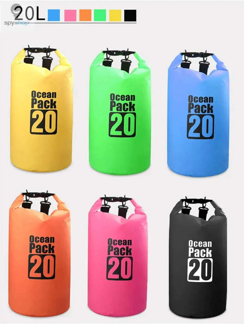 Waterproof PVC Dry Bag for Kayaking & Outdoor Adventures-A6 2L-No straps