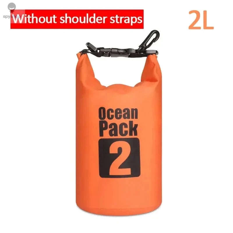 Waterproof PVC Dry Bag for Kayaking & Outdoor Adventures-A6 2L-No straps