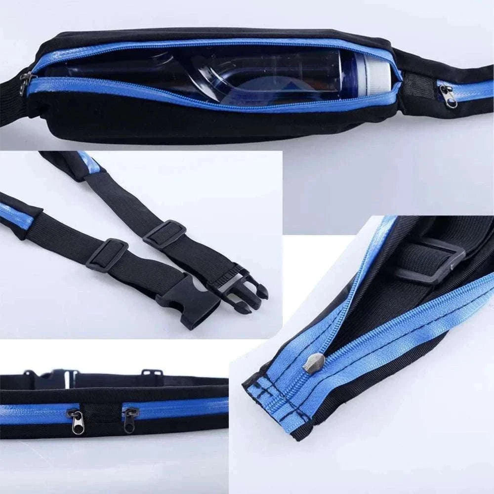 Waterproof Running Waist Pack for Secure, Bounce-Free Storage-B style Rose / CHINA